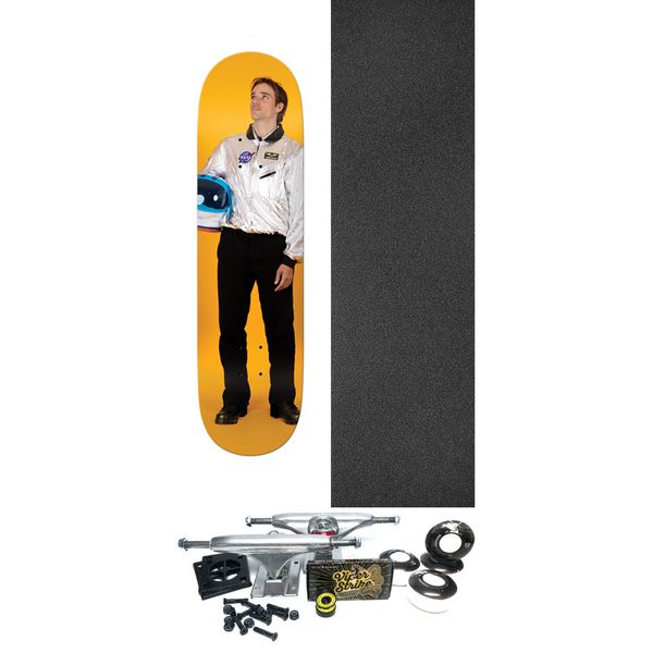 Real Skateboards Jimmy Wilkins Astronaut Skateboard Deck - 8.5" x 32.2" - Complete Skateboard Bundle